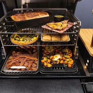 Traeger Timberline Wood Pellets Grill with Side Burner - Black, , hires