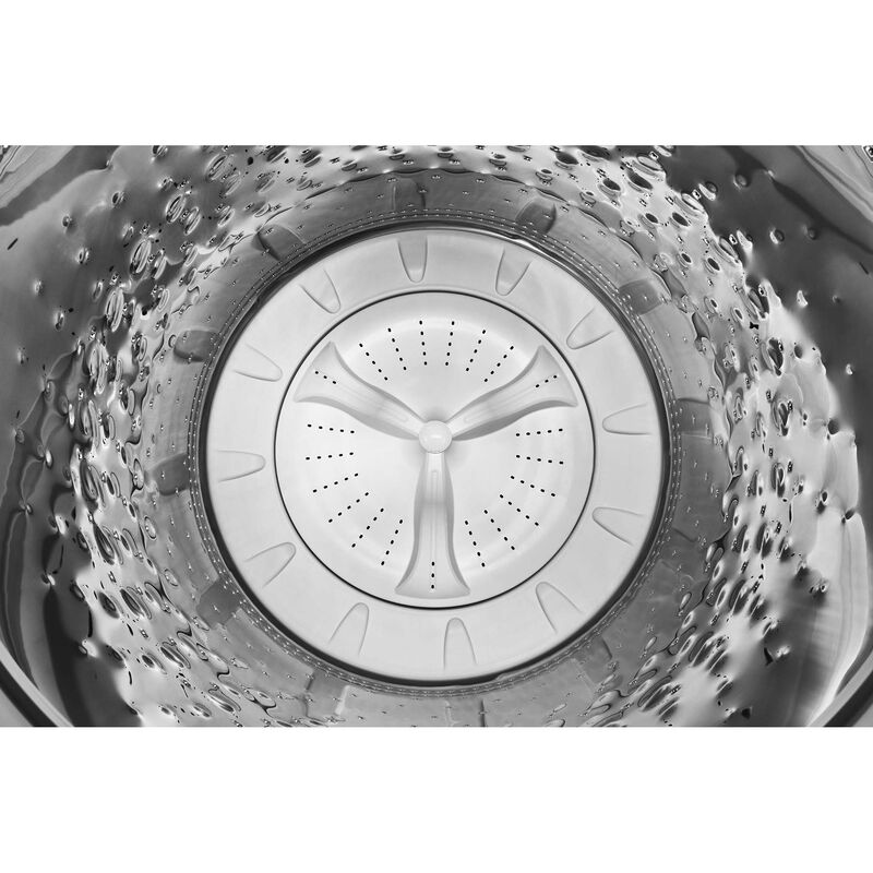 Maytag 28 in. 4.8 cu. ft. Top Load Washer with Extra Power Button - White, White, hires