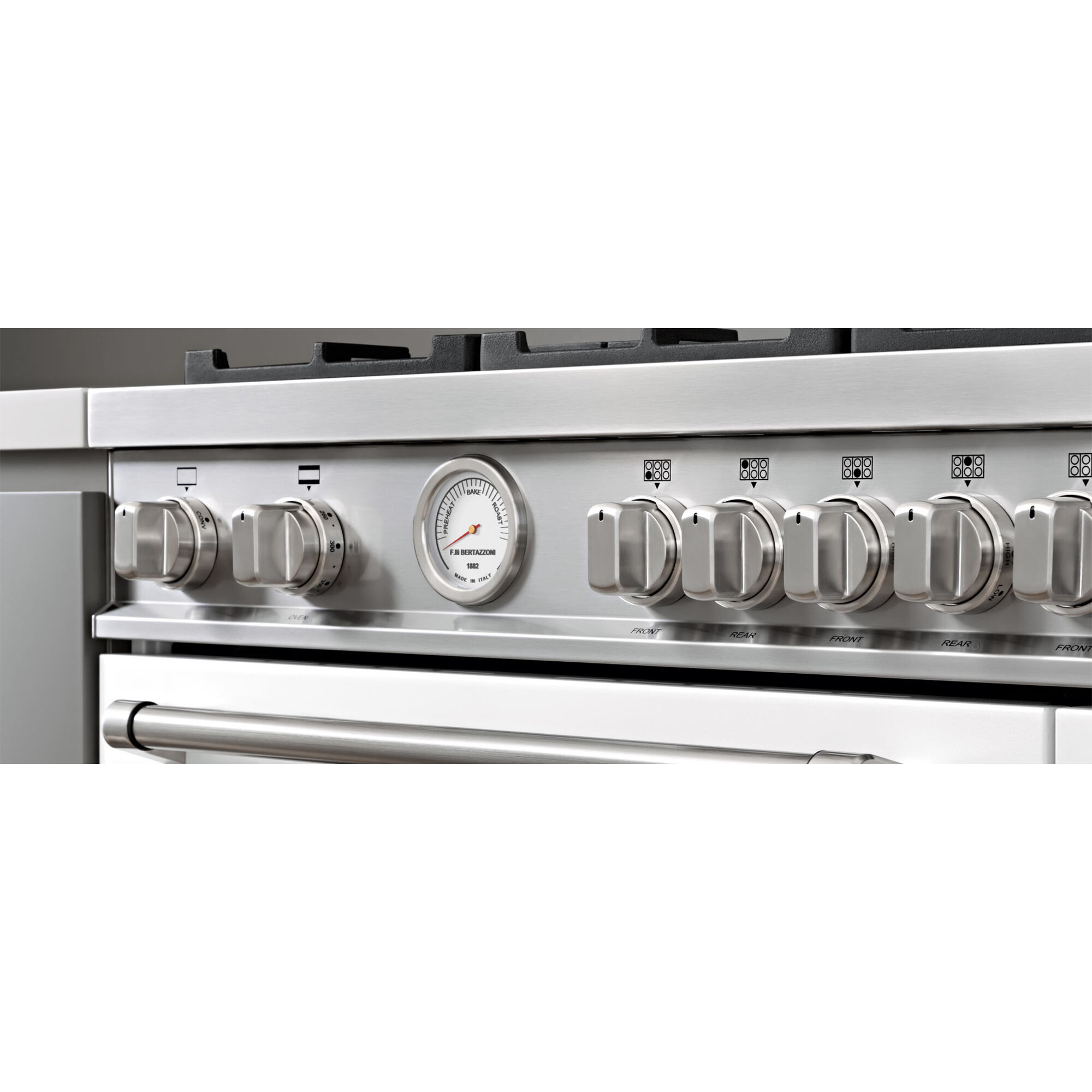 Bertazzoni Master Series 48 in. 7.1 cu. ft. Dual Convection Double