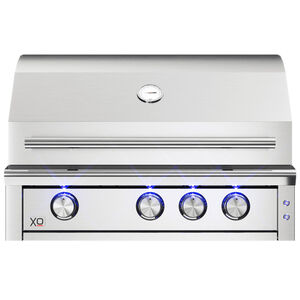 XO Performance XLT2 32 in. 3-Burner Built-In Liquid Propane Gas Grill - Stainless Steel, , hires