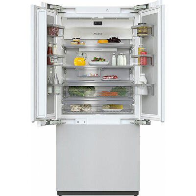 Miele 36 in. 19.4 cu. ft. Built-In Smart French Door Refrigerator - Custom Panel Ready | KF2982VI