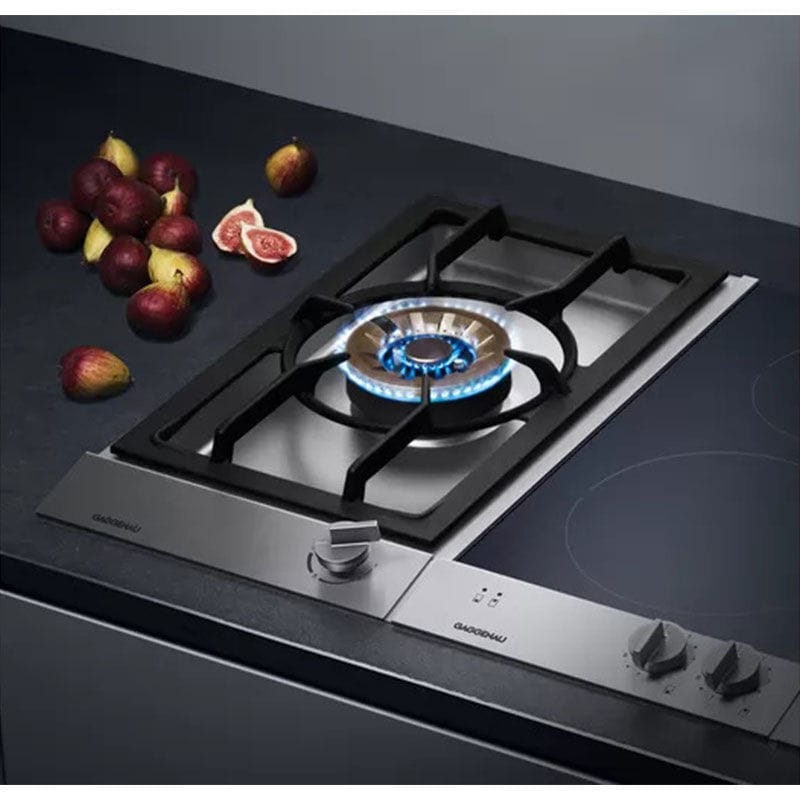 Gaggenau Vario 200 Series 12 in. 1-Burner Natural Gas Cooktop with Power Burner - Stainless Steel, , hires