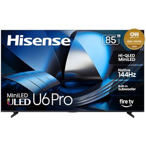 Hisense - 85" Class U6 Pro Series ULED Mini-LED 4K UHD Smart Fire TV, , hires