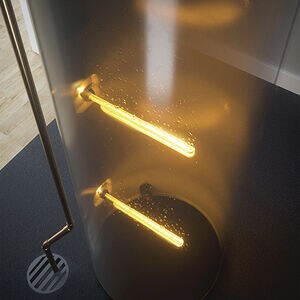 GE Smart Electric 40 Gallon Short Water Heater with 12-Year Parts Warranty, , hires