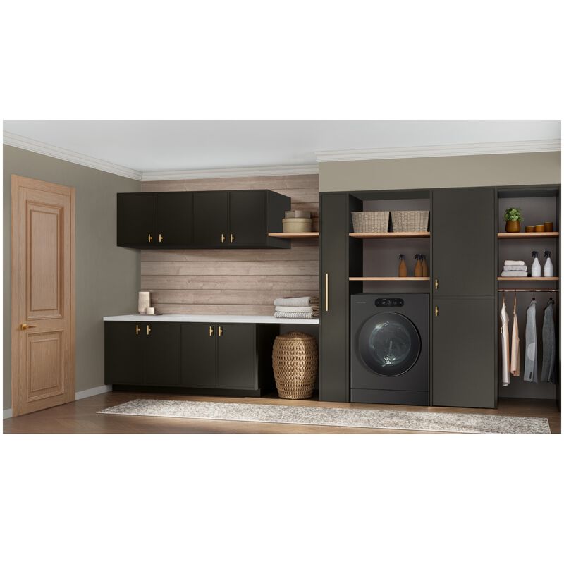 LG SIGNATURE 29 in. 5.8 cu. ft. Smart Electric Front Load Ventless All-in-One Washer/Dryer Combo with TurboWash 360 Technology, Sensor Dry, Sanitize & Steam Cycle - Brushed Black Steel, , hires