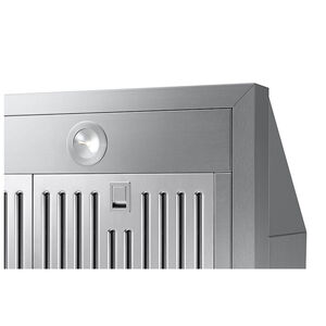 Samsung 36 in. Smart Convertible Standard Style Range Hood with 390 CFM, 4 Fan Speeds & 2 LED Lights - Stainless Steel, Stainless Steel, hires