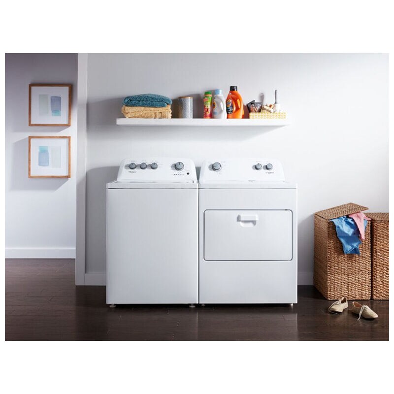 Whirlpool 30 in. 7.0 cu. ft. Electric Dryer with 12 Dryer Programs & Wrinkle Care - White, , hires