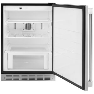 Monogram 24 in. 5.4 cu. ft. Compact Refrigerator - Stainless Steel, , hires