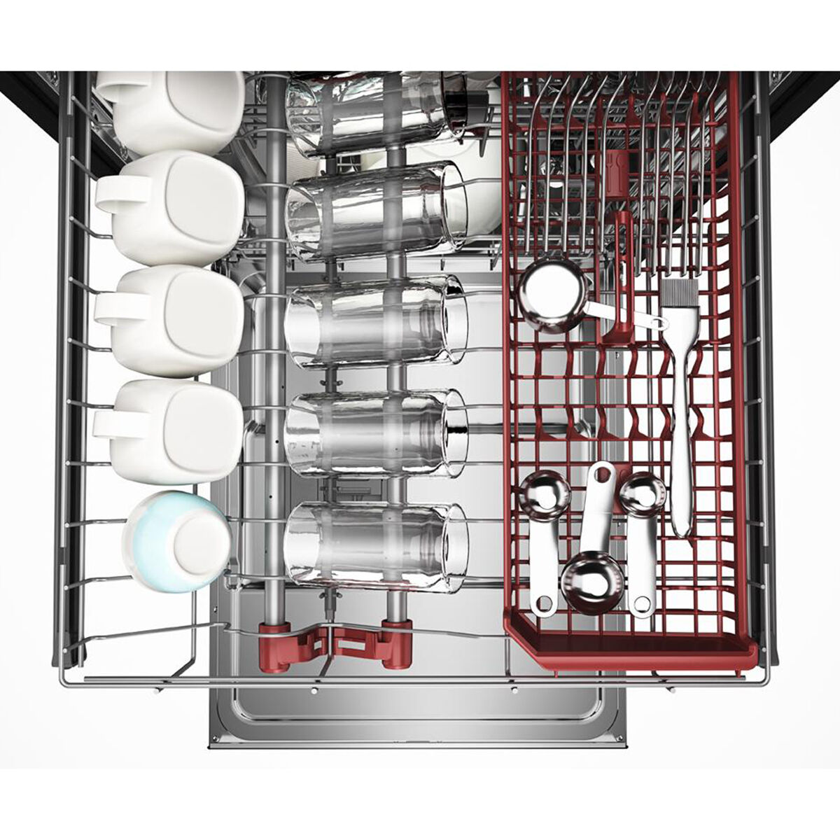 KitchenAid 24 in. Top Control Dishwasher with 44 dBA Sound Level