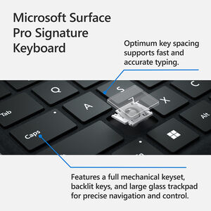 Microsoft Surface Pro Signature Keyboard - Black, , hires