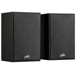 Polk Monitor XT15 High Resolution Compact Bookshelf Speakers (Pair) - Black, , hires
