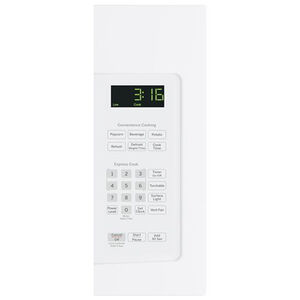 GE 30 in. 1.6 cu. ft. 950W Over-the-Range Microwave with 300 CFM - White, White, hires