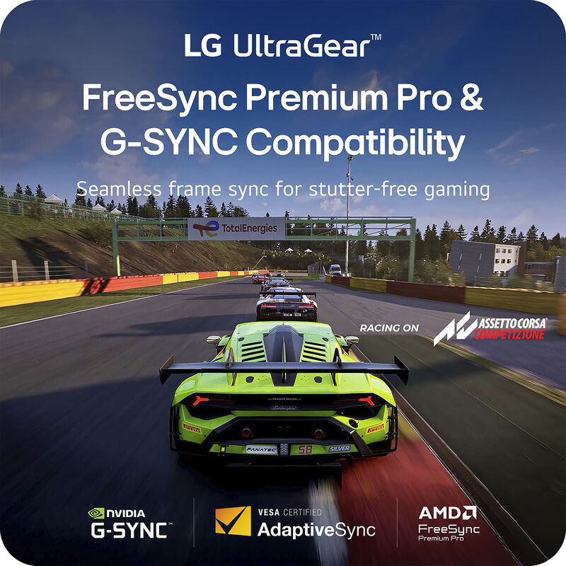 LG 27 in. UltraGear Glossy OLED QHD 1440p 240Hz 0.03ms G-Sync Compatible Gaming Monitor with HDMI - Black, , hires