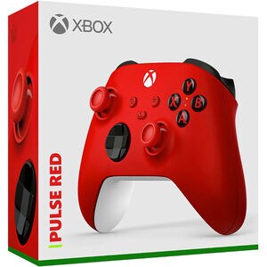 Xbox - Wireless Controller for Xbox Series X, Xbox Series S, and Xbox One - Pulse Red, Red, hires