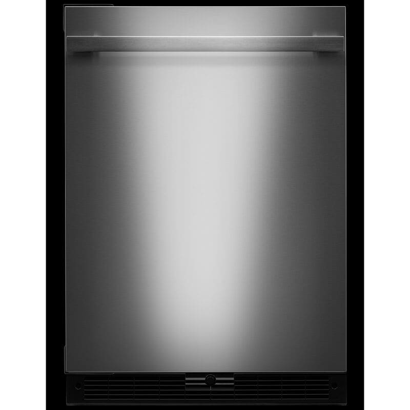 JennAir Noir 24 in. 5.0 cu. ft. Left-Hinged Built-In Undercounter Refrigerator - Stainless Steel, , hires