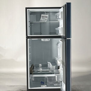 GE 30 in. 19.2 cu. ft. Top Freezer Refrigerator with Ice Maker - Stainless Steel (Open Box Good Condition), , hires