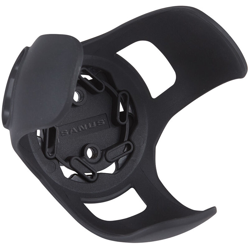 Sanus - Wall Mount Designed for Amazon Echo Dot (4th Gen) - Black, , hires
