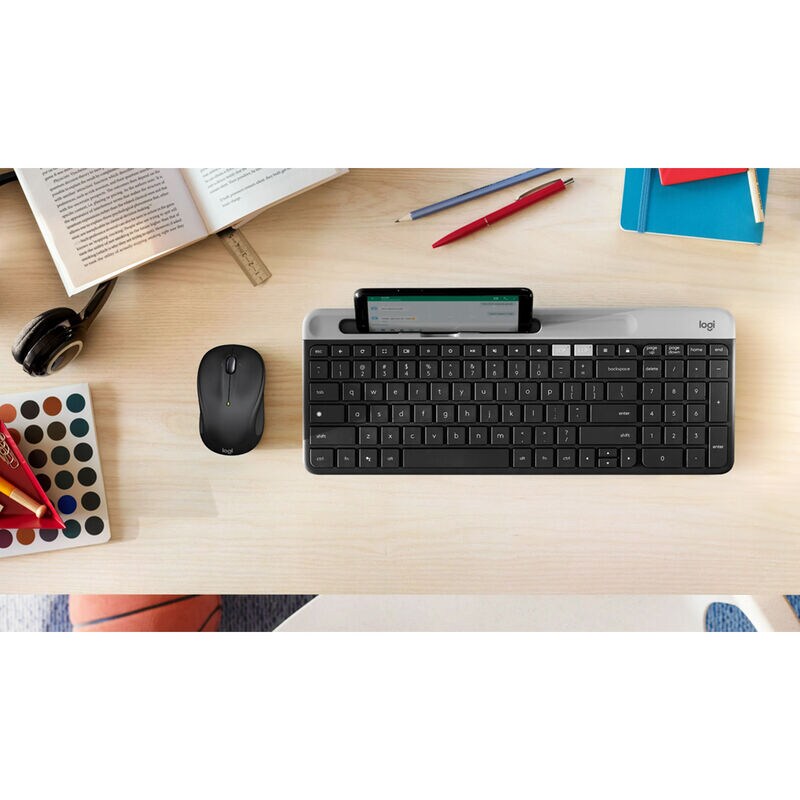 Logitech - M325s Wireless Optical Compact Ambidextrous Mouse - Wireless - Black, , hires