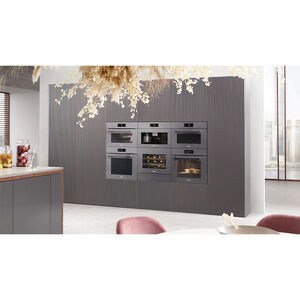 Miele VitroLine Series 24 in. 1.5 cu. ft. Electric Smart Wall Oven with Standard Convection - Graphite Gray, , hires
