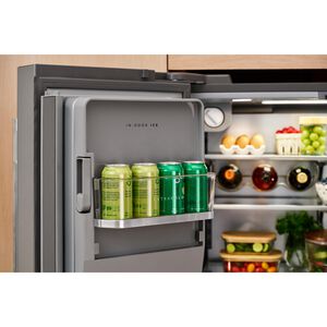 KitchenAid 36 in. 23.1 cu. ft. Smart Counter Depth French Door Refrigerator with Ice & Water Dispenser - Stainless Steel with PrintShield Finish, Stainless Steel with PrintShield Finish, hires