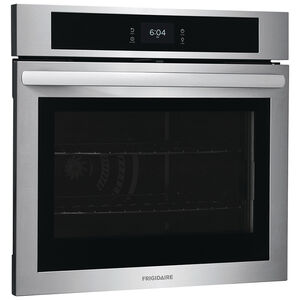 Frigidaire 30 in. 5.3 cu. ft. Electric Single Wall Oven with Standard Convection - Stainless Steel, Stainless Steel, hires