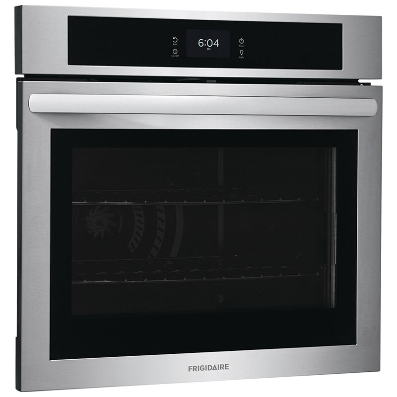 Frigidaire 30 in. 5.3 cu. ft. Electric Single Wall Oven with Standard Convection - Stainless Steel, Stainless Steel, hires