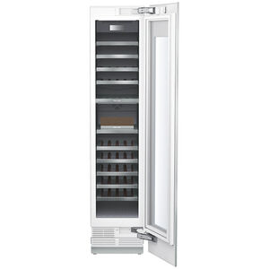 Thermador Freedom Collection 18 in. Built-in Smart Wine Cooler with Wood Racks, Dual Temperature Zones & 58 Bottle Capacity - Custom Panel Ready, , hires