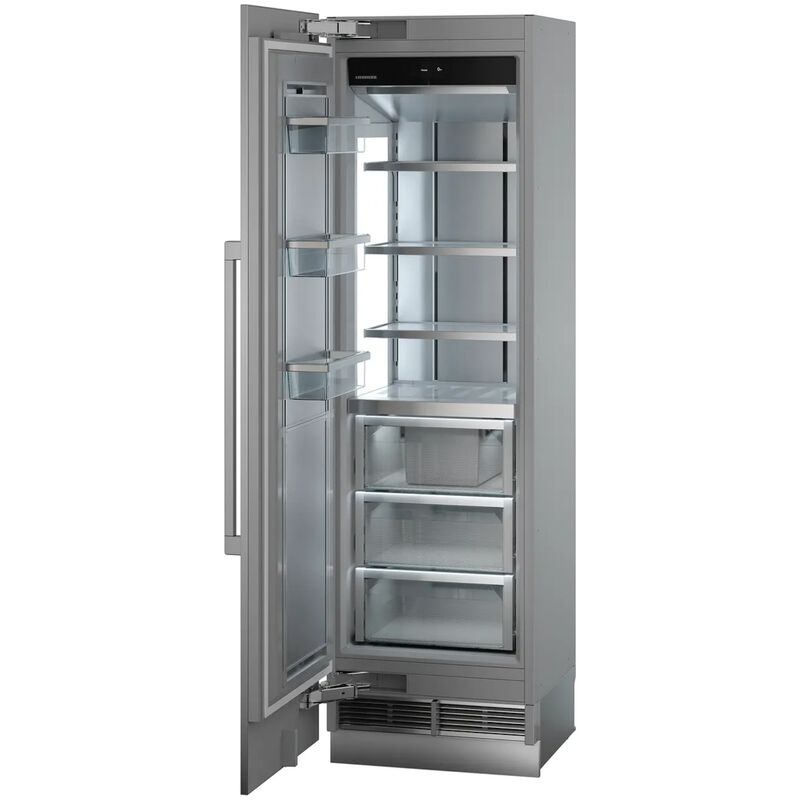 Liebherr Monolith 24 in. 11.5 cu. ft. Built-In Smart Triple-Drawers Upright Freezer with Ice-Maker & Adjustable Shelves - Custom Panel Ready, , hires
