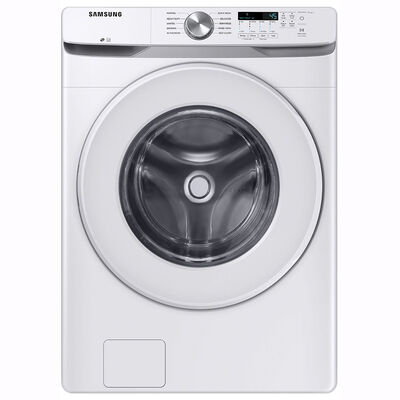 Samsung 27 in. 5.1 cu. ft. Smart Stackable Front Load Washer with Vibration  Reduction Technology - White