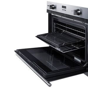 Summit 30 in. 3 cu. ft. Gas Single Wall Oven with Standard Convection - Stainless Steel, , hires