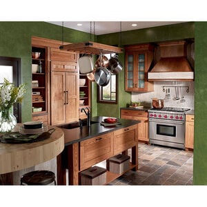 Wolf 36 in. 5.5 cu. ft. Standard Convection Gas Range with 6 Sealed Burners - Stainless Steel, , hires