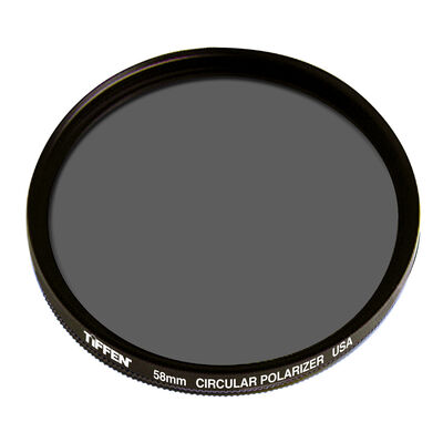 Tiffen 58mm Circular Polarizer Filter | 58CP
