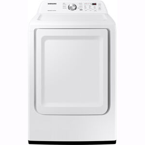 Samsung 27 in. 7.2 cu. ft. Electric Dryer with Delicate Cycle & Sensor Dry - White, , hires