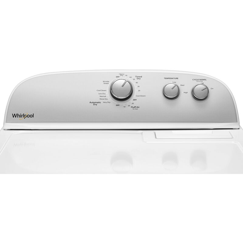 Whirlpool 29 in. 7.0 cu. ft. Gas Dryer with AutoDry Drying System & Sensor Dry - White, , hires