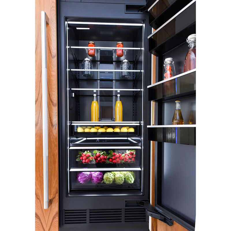 JennAir Rise Built-In Column Refrigerator Handle Kit - Stainless Steel, , hires