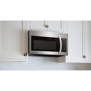 Frigidaire 30 in. 1.8 cu. ft. Over-the-Range Microwave with 10 Power Levels & 300 CFM - Stainless Steel, Stainless Steel, hires