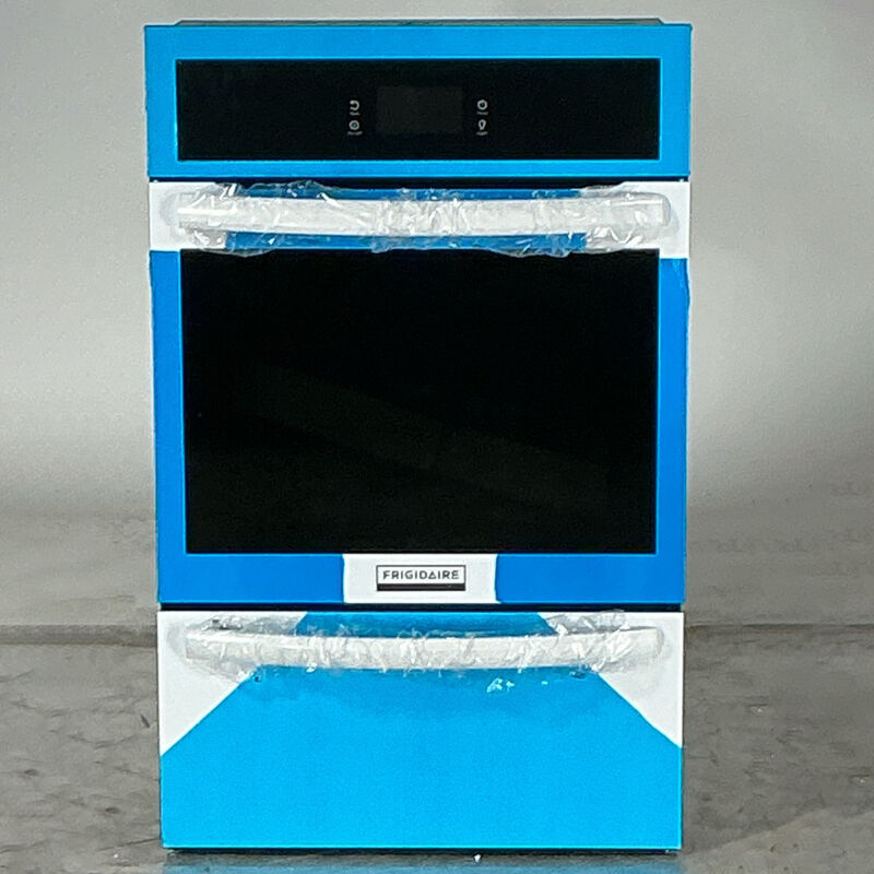 Frigidaire Gallery 24 in. 2.8 cu. ft. Steam Gas Single Wall Oven with True European Convection - White (Open Box Excellent Condition), , hires