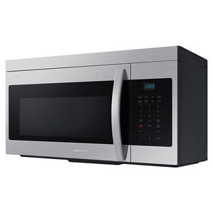 Samsung 30 in. 1.6 cu. ft. 1000W Over-the-Range Microwave with 300 CFM - Stainless Steel, Stainless Steel, hires