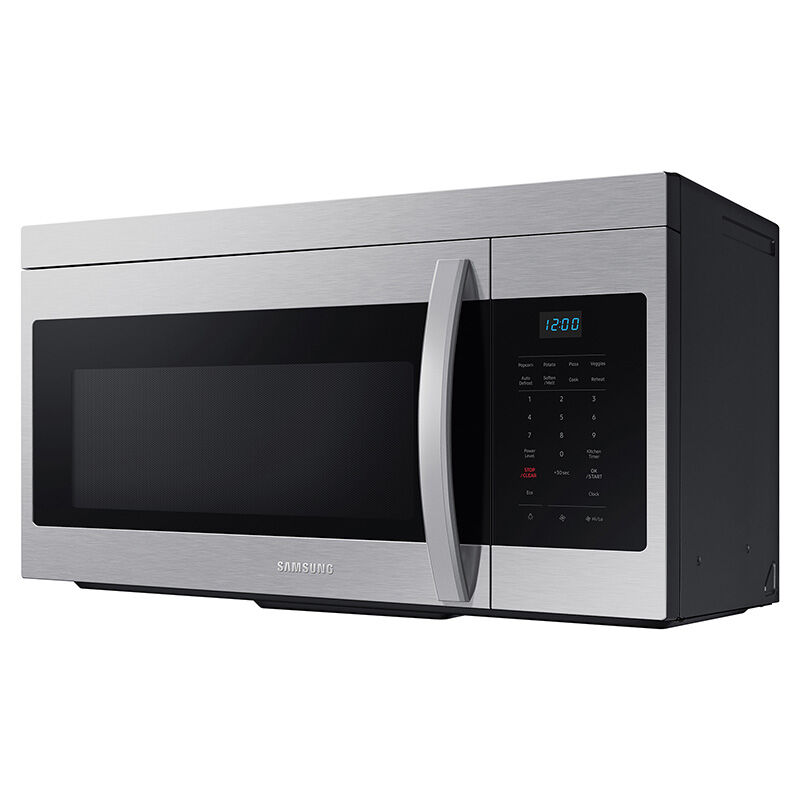 Samsung 30 in. 1.6 cu. ft. 1000W Over-the-Range Microwave with 300 CFM - Stainless Steel, Stainless Steel, hires
