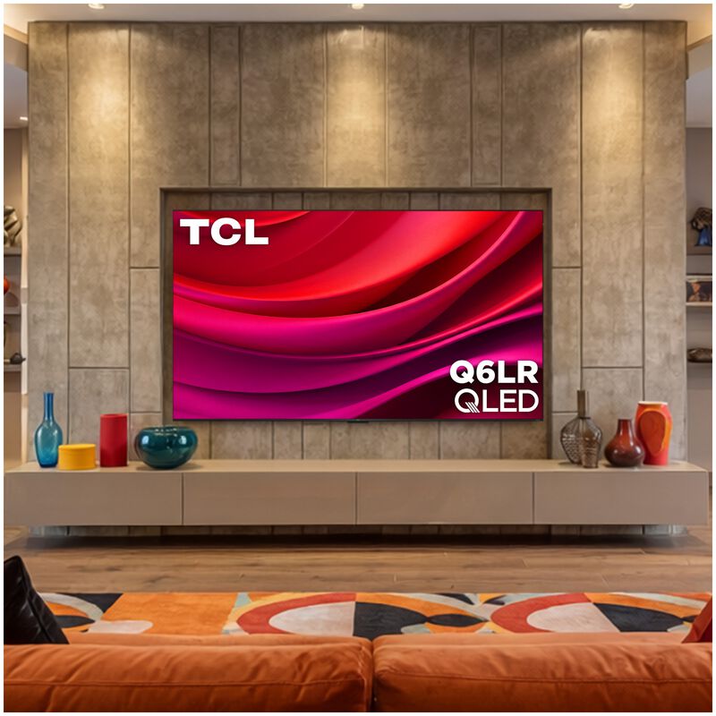 TCL - 50" Class Q6LR Series QLED 4K UHD Smart Roku TV, , hires