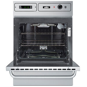 Summit 24 in. 2.9 cu. ft. Electric Single Wall Oven - Stainless Steel, , hires