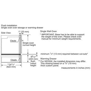 Thermador Masterpiece Series 30 in. 4.5 cu. ft. Smart Electric Single Wall Oven with True European Convection - Stainless Steel, , hires