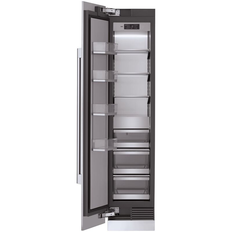 SKS 18 in. 9.6 cu. ft. Built-in Smart Triple-Drawers Upright Freezer with Ice-Maker & Adjustable Shelves - Custom Panel Ready, , hires