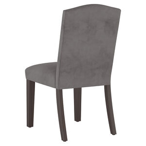 Skyline Furniture Dining Chair in Velvet Fabric - Regal Smoke, , hires