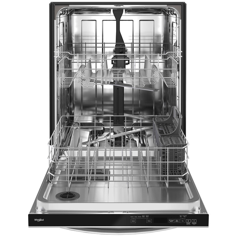 Whirlpool 24 in. Top Control Dishwasher with 50 dBa Sound Level - Fingerprint Resistant Stainless, , hires
