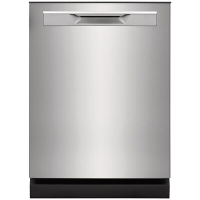 Frigidaire Gallery 24 in. Built-In Dishwasher with Top Control, 52 dBA Sound Level, 14 Place Settings, 5 Wash Cycles & Sanitize Cycle - Stainless Steel | GDPP4515AF