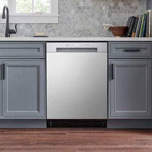 LG 24 in. Front Control Dishwasher with 52 dBa Sound Level, Dynamic Dry & Pocket - Stainless Steel Look, Stainless Steel Look, hires