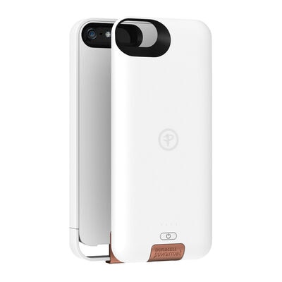 Duracell PowerSnap Kit-Backup Power and Wireless Charging for iPhone 5 - White | CSA5SW1