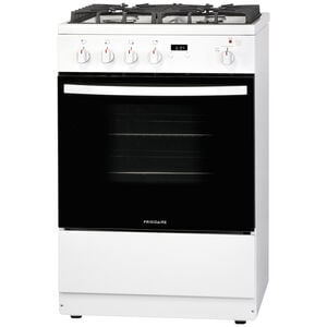 Frigidaire 24 in. 1.9 cu. ft. Gas Range with 4 Sealed Burners - White, White, hires