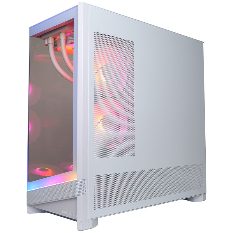 CyberPowerPC Gamer Supreme Desktop with Intel Core Ultra 9 285K, 3.7 GHz, 24-Core CPU, NVIDIA GeForce RTX 5090, 32GB VRAM GPU, 64 GB RAM, 4 TB SSD & Windows 11 Home - White, , hires